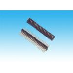 Active Status Pin Header Connector Dual Plastic Single Row 30m Max Contact Resistance for sale
