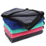KILINE Factory Supply Customized Logo Super Absorbent Microfiber Cleaning Cloth Car Wash Towel for sale