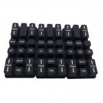 60 Shore A Silicone Membrane Switch Keyboard For Train for sale
