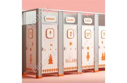 China 1950MM Durable Scratch and Impact Resistant Toilet Partition Wall supplier