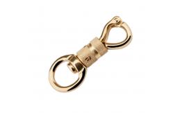 China Panic Snap Heavy Duty Brass  Hook Quick Release Swivel Eye Twist Panic Snap supplier