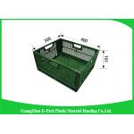 Agriculture Folding Plastic Crates Storage Fruit 60L PP 30kg Eco-Friendly for sale