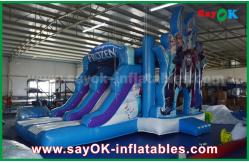 China Inflatable Jumping Bouncer Waterproof 0.55mm PVC Inflatable Bouncer Slide Castle Trampoline supplier