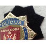 Waterproof Custom Clothing Patches Gold TPU High Frequency Logo Hook And Loop