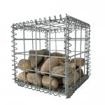 1x1x1m Galvanized Welded Gabion Box PE Coated for sale