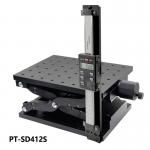 Large Stroke Optical Experiment Precision Manual Lifting Stage With Digital Calipers for sale