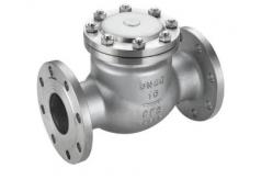 China Wcb Bonnet Industrial Control Valves / Stainless Steel Swing Check Valve DN200 supplier