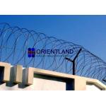 Militaty Use Razor Barbed Wire Mesh 450mm 600mm 900mm Coil Diameter for sale