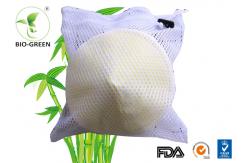 China Super Soft Bamboo Reusable Breast Pads , Comfortable Bamboobies Nursing Pads supplier
