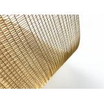 Interior Architecture Design Glass Laminated Metal Mesh For Space Divider
