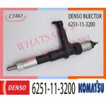 Diesel Fuel Injection 095000-6640 6251-11-3200 For Komatsu Excavator SAA6D125E-5 for sale