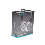 Luxury Black Lacquer Custom Logo Headset Packaging Box With Hanging Hole for sale