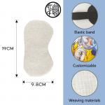 Custom Blank Linen Sublimation Eye Mask For Sublimation Photo Printing