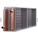 Compact Air Conditioner Heat Exchanger , Copper Tube Aluminum Fin Heat Exchanger for sale