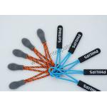 3D Raised Logo TPU Plastic Zipper Puller OEKO Rubber Zip Puller for sale