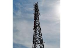 China Cell Phone Self Supporting Signal 80m Telecom Antenna Tower supplier