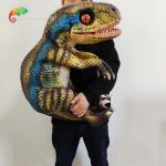 Waterproof Dinosaur Playground Equipment Animatronic Dinosaur Puppet For Dino Park