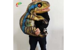 China Waterproof Dinosaur Playground Equipment Animatronic Dinosaur Puppet For Dino Park supplier