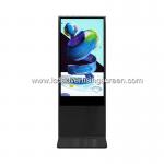 FHD Floor Standing Interactive LCD Touch Screen Totem for sale