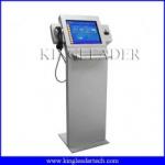 Super slim information kiosk with chip cardreader, handset    custom kiosk design TSK8001 for sale