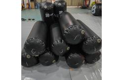 China Heavy Duty Floating Marine Inflatable Boat Fender PVC Inflatable Fender Cylindrical Inflatable Fenders supplier