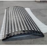 Bolt On Conveyor Pulley Lagging Replaceable Rim Ceramic Rubber Pulley Lagging for sale