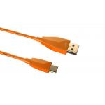 EJE Orange USB 3.0 Lightning Cable For Fast Charging Up To 2.4A for sale