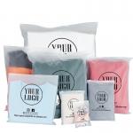 CTCX Custom Frosted Matte Black Clothing Zipper Bags Print Matte Ziplock Zip Lock Bag Clothes Packaging Zipper Bag for sale