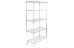 China High Durability Home Wire Shelving Chrome Plated Static Loading 200kg supplier