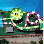 Upgrade Your Summer Fun With Our Big Water Slide Stakes Included Shipping Weight 150 Lbs for sale