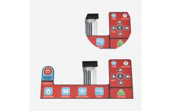 China Temperature Resistant PET/PC Graphic Membrane Overlay Switch with Custom Thickness supplier