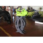 Single Cylinder Hydraulic Grapple Attachment 360° Rotation Excellent Grasping Ability