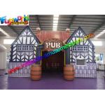 Digital Painting Inflatable Pub Tent , Inflatable Marquee For Party for sale