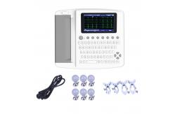 China Six Channel ECG Machine with Single / Multiple Leads & Internal / External Data Storage supplier