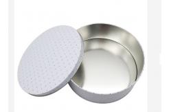 China CMYK 10 Inch Round Cookie Tin 0.25mm Round Cookie Tins With Lids supplier