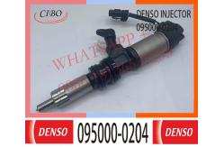 China DENSO Common rail injector 095000-0204 for MITSUBISHI 6M60T ME132934 ME302566 supplier