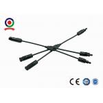 1000VDC Solar Branch Connector 3 Way PPO Material Dustproof Highly Robustness for sale