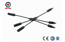 China 1000VDC Solar Branch Connector 3 Way PPO Material Dustproof Highly Robustness supplier