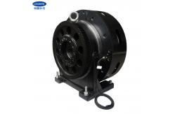 China Four Jaw Simple Rotary Pneumatic Chuck Higher Mechanical Efficiency supplier