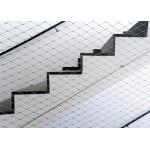 SS304 Excellent Flexibility Stair Netting With Buckle 2.0 MM Wire 50x50 MM Hole for sale