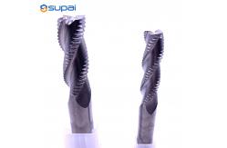 China 12mm Shank Roughing End Mill with TiAlN Coating and 4 Cutting Edges supplier