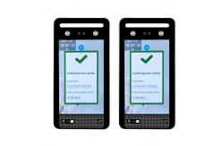 China EU C19 Verifica Green Pass QR Code Reader Facial Recognition Thermometer supplier