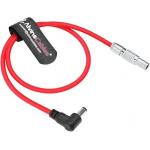 Alvin's Cables Ultra Soft DC to 2 Pin Power Cable for Teradek Bond, Blackmagic Pyxis, Z CAM E2 Camera, for Tilta Battery Plate 45cm|17.7in for sale