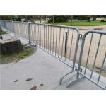 Bridge Shaped Foot 2.5m Crowd Control Fencing For Road Security for sale