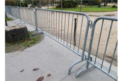 China Interlocking Tempory Metal Crowd Control Barrier Fence Galvanized supplier