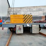 Heavy Load Battery Power , 40 Tons Anti-High Temperature Die Rail Transfer Trolley for sale