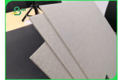 China 1.5mm 2mm Laminated Grey Cardboard For Binder Book Cover Folding Resistance supplier