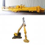 Heavy Duty Telescopic Boom Excavator With Orange Peel Grapple