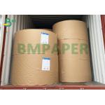 35gsm MG Food Grade Paper Roll Virgin Brown Kraft Paper For Bread Paper Bag for sale