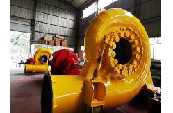China Customized Steel Hydro Turbine Generator with 5m-500m Water Head Range supplier